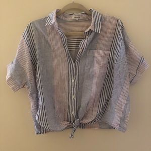 Madewell Striped Button Down